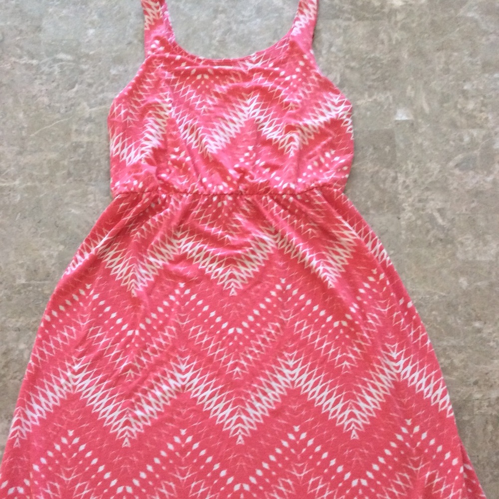 Chevron Maxi Dress